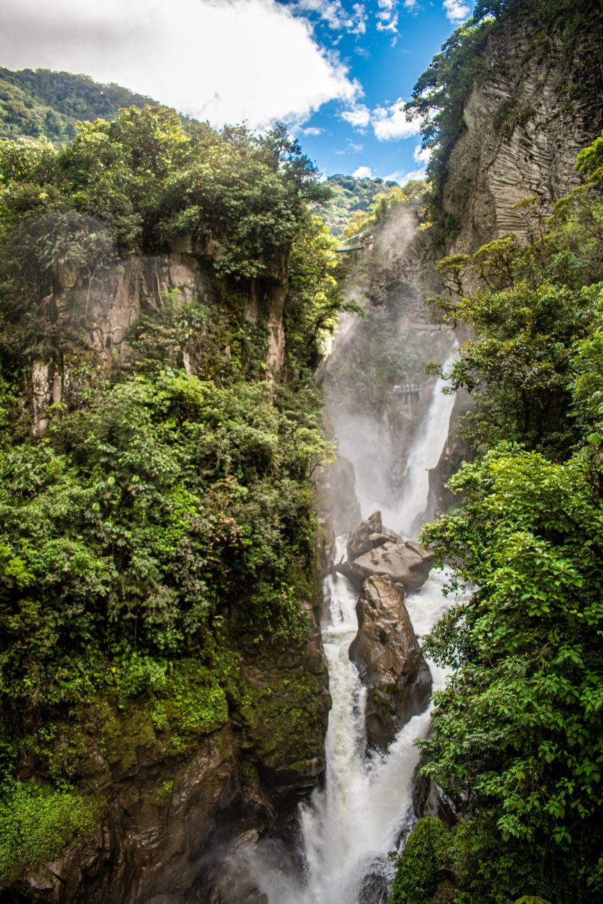 Pailon Del diablo, Banos, Ecuador-unsplash