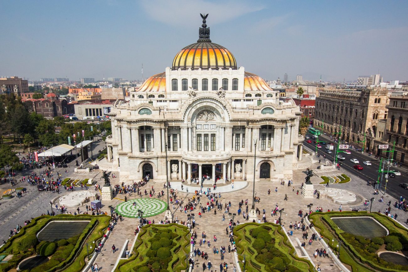 The Palace of Fine Arts in Mexico City.-unsplash